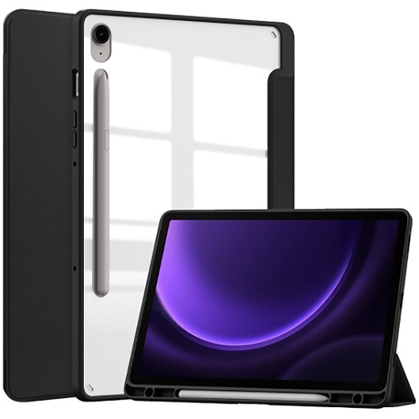 Фото - Чохол для планшета BeCover Soft Edge з кріпленням для стілусу for Samsung Galaxy Tab S10 FE (SM-X520/SM-X526) 10.9" Black (713300)