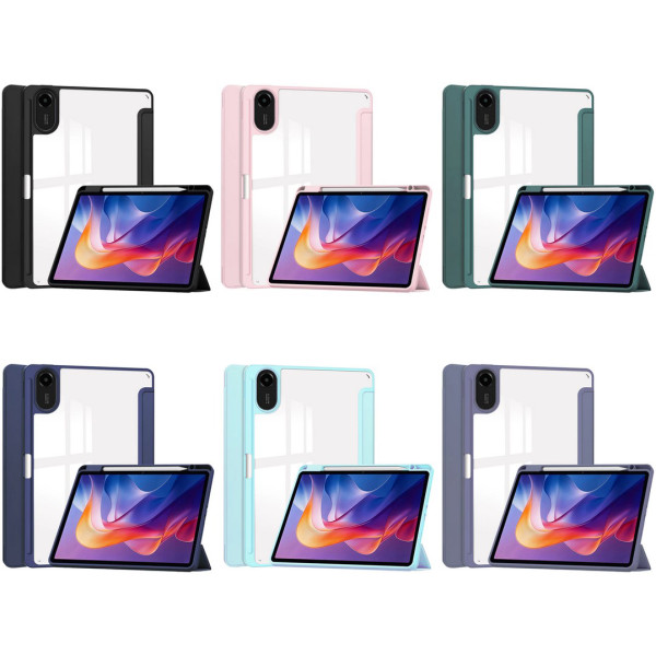 Фото - Чохол для планшета BeCover Soft Edge з кріпленням для стілусу for Xiaomi Redmi Pad 2 11.0" Dark Green (713658)