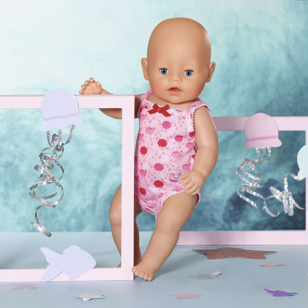 Фото - Одяг та аксесуари для класичної ляльки Baby Born 
БОДІ S2 (рожеве) (830130-1)