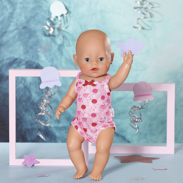 Фото - Одяг та аксесуари для класичної ляльки Baby Born 
БОДІ S2 (рожеве) (830130-1)