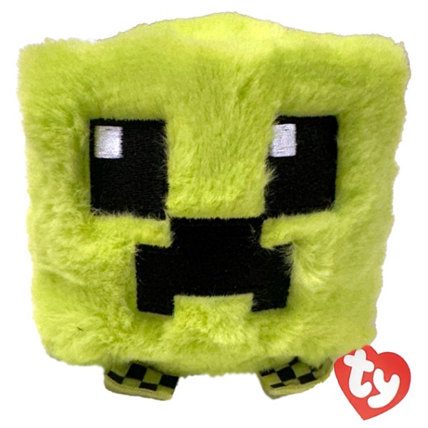 Фото - Мягкая игрушка TY Beanie Bouncer Майнкрафт-крипер (83054)