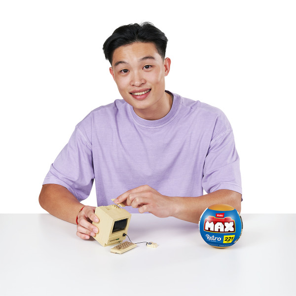 Фото - Пластиковый конструктор ZURU в капсуле MAX серии Retro S1 – КОМПЬЮТЕР МАКИНТОШ (83185AGQ8)