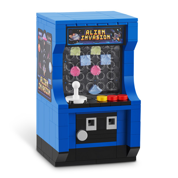 Фото - Пластиковый конструктор ZURU в капсуле MAX серии Retro S1 – ИГРОВОЙ АРКАДНЫЙ АВТОМАТ (83185BGQ8)