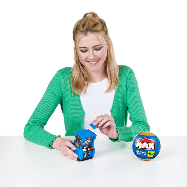 Фото - Пластиковый конструктор ZURU в капсуле MAX серии Retro S1 – ИГРОВОЙ АРКАДНЫЙ АВТОМАТ (83185BGQ8)