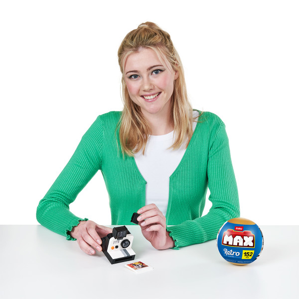 Фото - Пластиковый конструктор ZURU в капсуле MAX серии Retro S1 – ФОТОАППАРАТ ПОЛАРОИД (83185EGQ8)