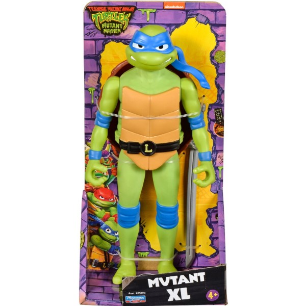 Фото - Коллекционная фигурка TMNT «Черепашки-Ниндзя Мovie III» XL  – Леонардо (83221)