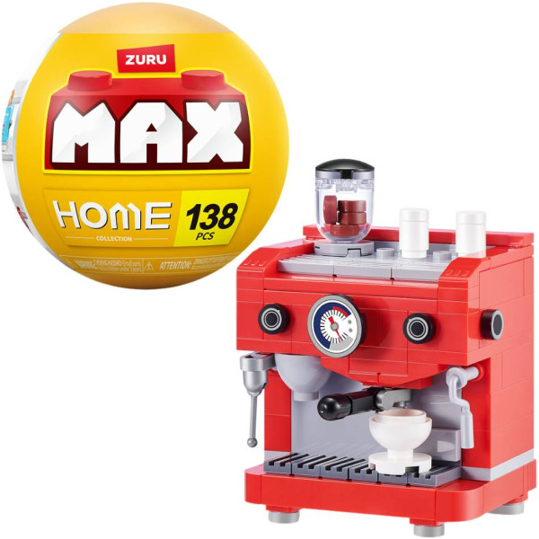 Фото - Пластиковий конструктор ZURU в капсулі MAX серії Home S1 - КАФЕМАШИНА (83224AGQ8)