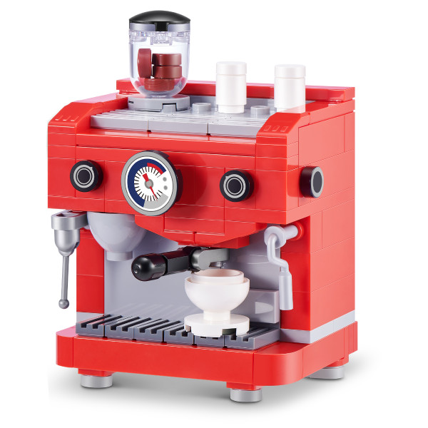 Фото - Пластиковий конструктор ZURU в капсулі MAX серії Home S1 - КАФЕМАШИНА (83224AGQ8)