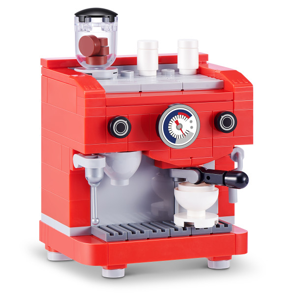 Фото - Пластиковий конструктор ZURU в капсулі MAX серії Home S1 - КАФЕМАШИНА (83224AGQ8)