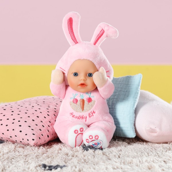 Фото - М'який пупс Baby Born For babies – Зайчик (18 cm) (832301-2)