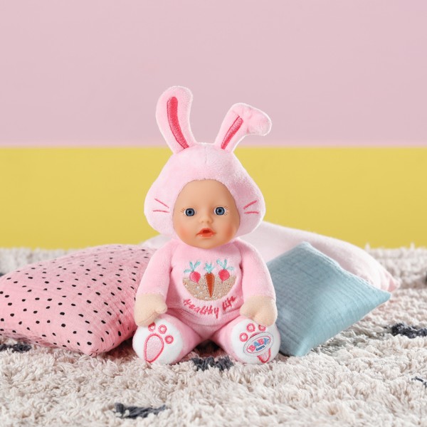 Фото - М'який пупс Baby Born For babies – Зайчик (18 cm) (832301-2)