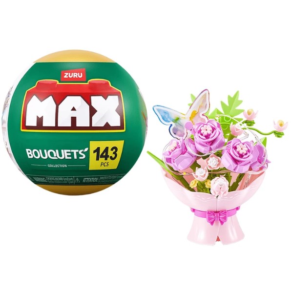 Фото - Пластиковый конструктор Max серии Bouquets S1 – БУКЕТ РОЗ (свет) (83248EGQ8)