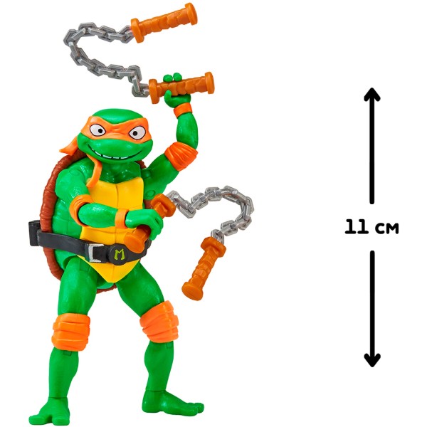 Фото - Коллекционная фигурка TMNT «Черепашки-Ниндзя MOVIE III» –  МИКЕЛАНДЖЕЛО (83283)