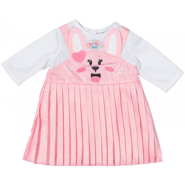 Фото - Одежда и аксессуары для куклы Baby Born ПЛАТЬЕ С ЗАЙКОЙ (43 сm) (832868)