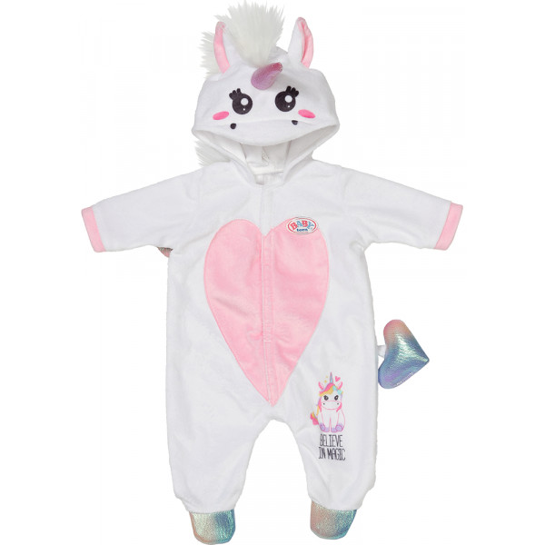 Фото - Одяг та аксесуари для ляльки Baby Born КОМБІНЕЗОНЧИК ЄДИНОРОГА (43 cm) (83936) Фото - Одяг та аксесуари для ляльки Baby Born КОМБІНЕЗОНЧИК ЄДИНОРОГА (43 cm) (83936)