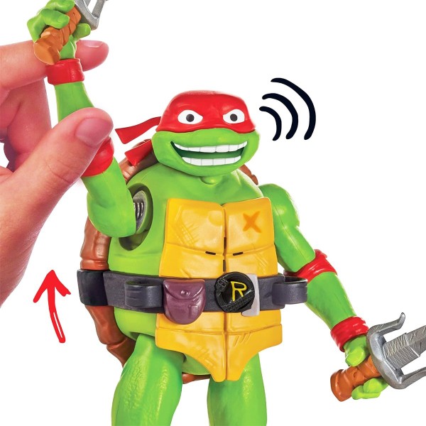 Фото - Коллекционная фигурка TMNT «Черепашки-Ниндзя MOVIE III» – РАФАЭЛЬ (звук) (83354)