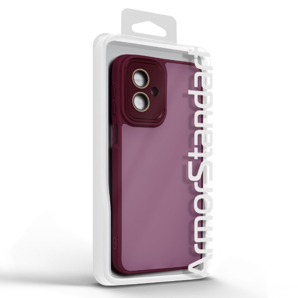 Фото - Чехол для смартфона Armorstandart ShadeX for Motorola G55 5G Wine Red (ARM83389)