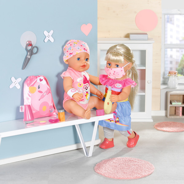 Фото - Одяг та аксесуари для ляльки Baby Born Аптечка (10 предметів) (834091)