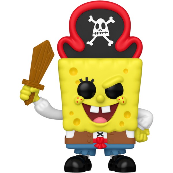 Фото - Коллекционная фигурка FUNKO POP! серии Губка Боб - ПИРАТ ГУБКА БОБ (83590)