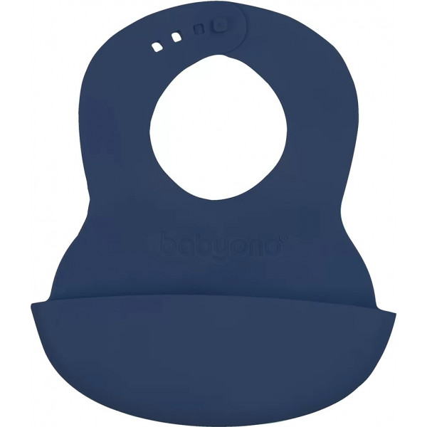 Фото - Нагрудник каучуковый BabyOno с регулируемой застежкой (835)