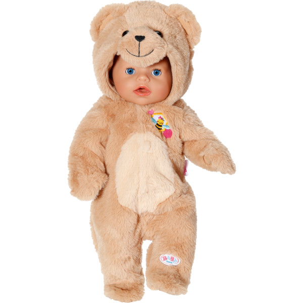 Фото - Одяг та аксесуари для ляльки Baby Born КОМБІНЕЗОН ВЕДМЕДИКИ (43 см) (836088)