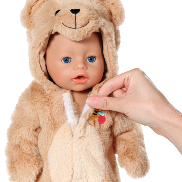 Фото - Одяг та аксесуари для ляльки Baby Born КОМБІНЕЗОН ВЕДМЕДИКИ (43 см) (836088)