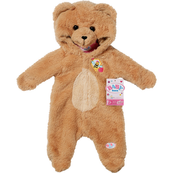 Фото - Одяг та аксесуари для ляльки Baby Born КОМБІНЕЗОН ВЕДМЕДИКИ (43 см) (836088)