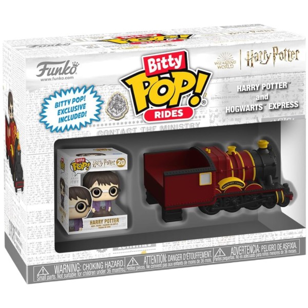 Фото - Колекційна фігурка FUNKO BITTY POP! Ride серії Гаррі Поттер - ГАРРІ ПОТТЕР І ХОГВАРТСЬКИЙ ЕКСПРЕС (83622)