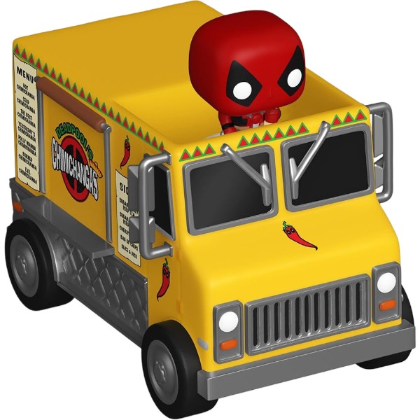 Фото - Коллекционная фигурка FUNKO BITTY POP! Ride серии Марвел - ДЭДПУЛ И ГРУЗОВИК ЧИМИЧАНГИ (83625)