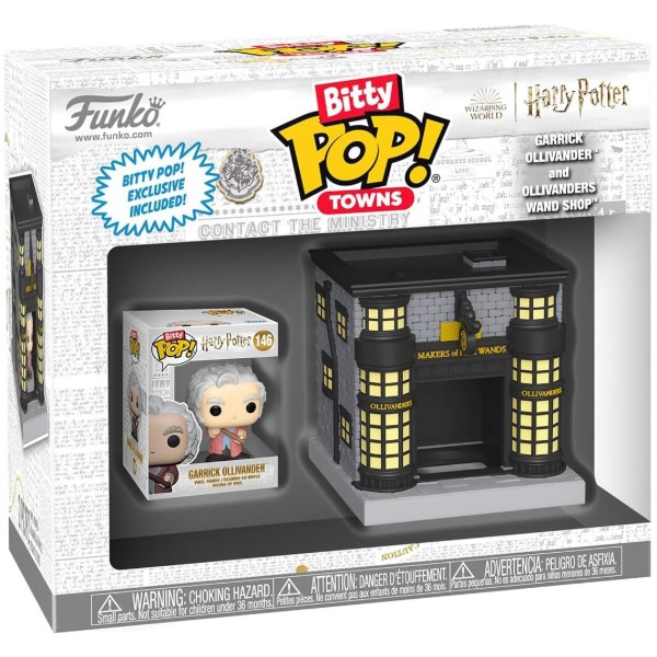 Фото - Колекційна фігурка FUNKO BITTY POP! Town серії Гаррі Поттер - ОЛІВАНДЕР І МАГАЗИН ЧАРІВНИХ Паличок (83627)