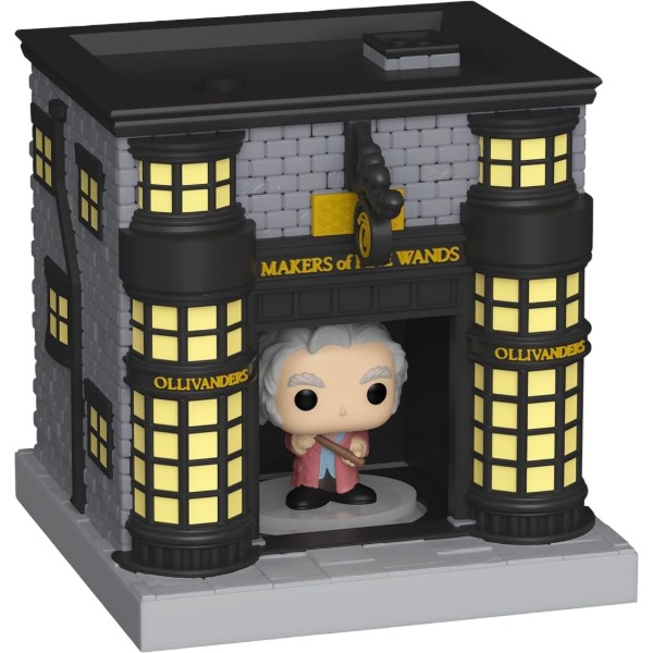 Фото - Колекційна фігурка FUNKO BITTY POP! Town серії Гаррі Поттер - ОЛІВАНДЕР І МАГАЗИН ЧАРІВНИХ Паличок (83627)