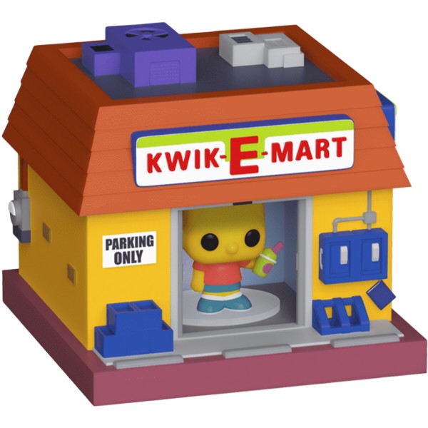 Фото - Колекційні фігурки набір FUNKO BITTY POP! Town серії Сімпсони - БАРТ СІМПСОН І КВІКІ-БЕРЕЗЬ (83684)