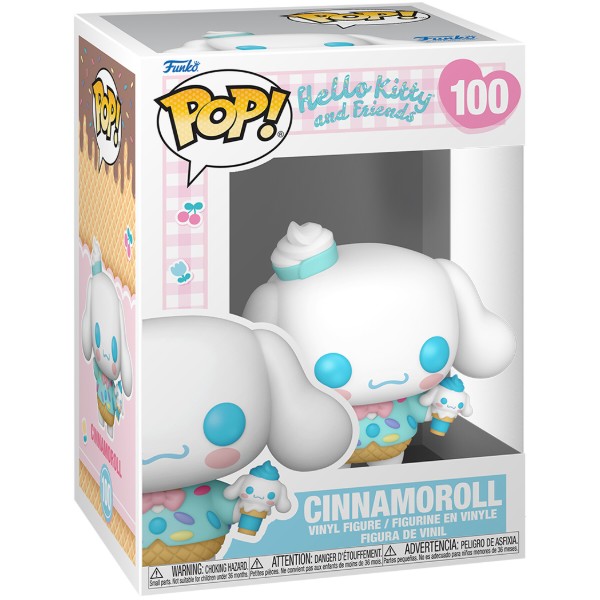 Фото - Коллекционная фигурка FUNKO POP! серии Sanrio: Hello Kitty - СИННАМОРОЛЛ С МОРОЖЕНЫМ (83693)