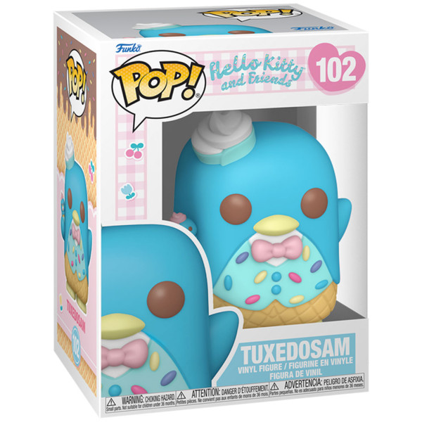 Фото - Колекційна фігурка FUNKO POP! серії Sanrio: Hello Kitty - ТАКСЕДО СЕМ З МОРОЖЕНИМ (83697)