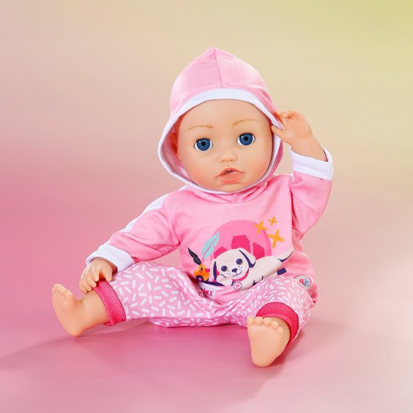 Фото - Одяг та аксесуари для класичної ляльки Baby Born РОЖЕВИЙ СПОРТИВНИЙ КОСТЮМ 43 см (837313)