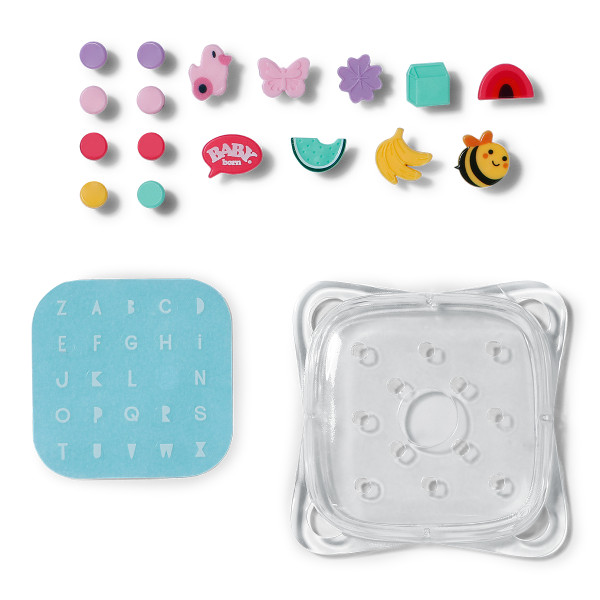 Фото - Одяг та аксесуари для ляльки Baby Born Pinplay – ЯРКА ПРОГУЛКА (837603)