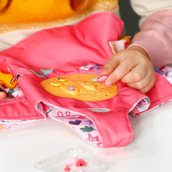 Фото - Одяг та аксесуари для ляльки Baby Born Pinplay – ЯРКА ПРОГУЛКА (837603)