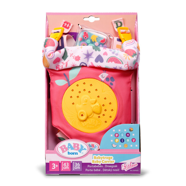 Фото - Одяг та аксесуари для ляльки Baby Born Pinplay – ЯРКА ПРОГУЛКА (837603)