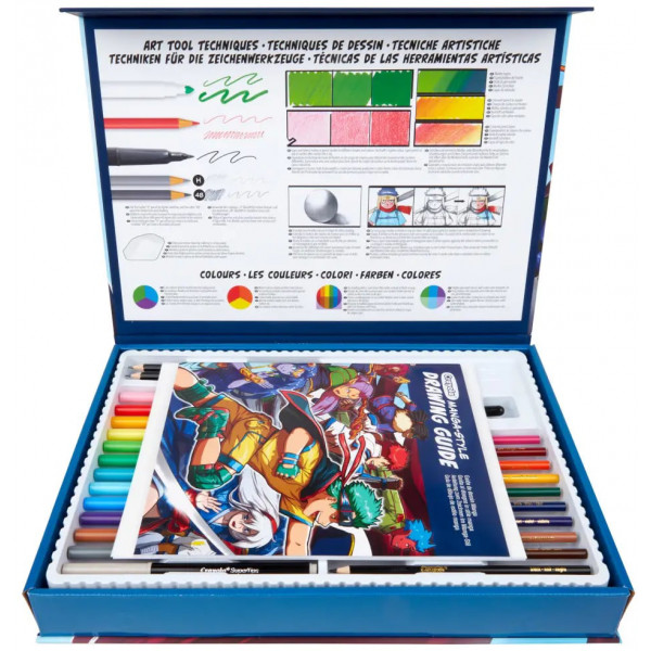 Фото - Набір для малювання Crayola Аніме та манга (04-2938)