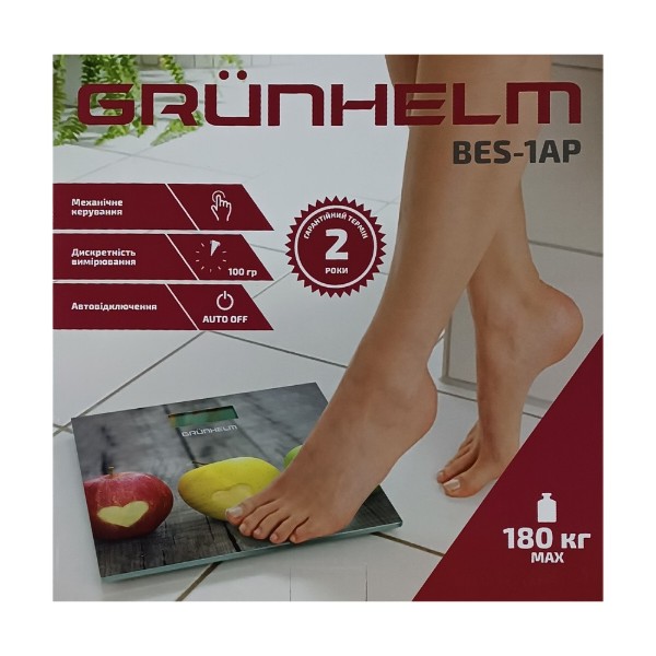 Фото - Весы напольные Grunhelm BES-1AP