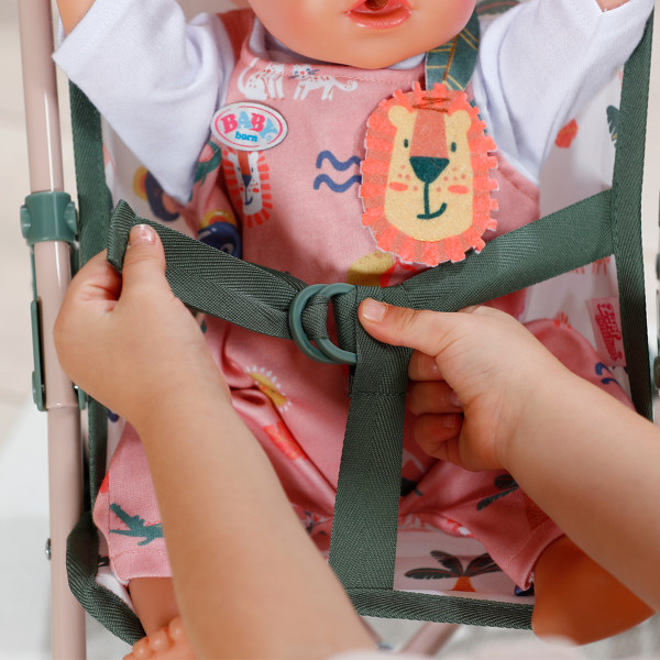Фото - Транспорт для класичної ляльки Baby Born ТРОПІКИ (прогулянкова, складана) (838327)