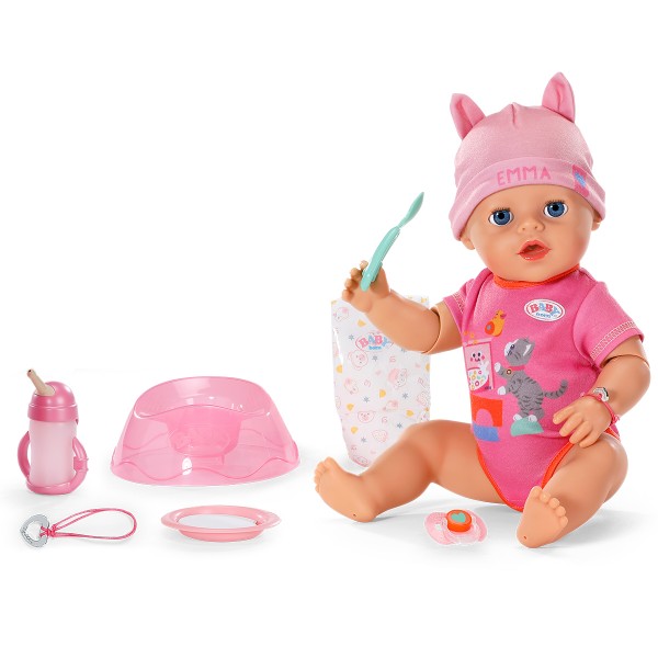 Фото - Пупс классический Baby Born серии Click and Play – ЭММА (839966)