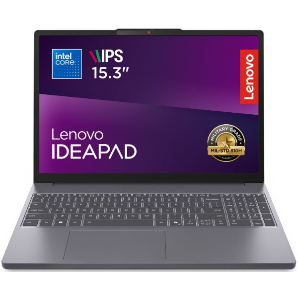 Фото - Ноутбук Lenovo IdeaPad Slim 3 15IRH10 (83K100UGRA) Luna Grey