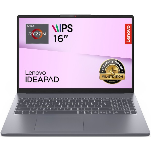Фото - Ноутбук Lenovo IdeaPad Slim 3 16ARP10 (83K8006MRA) Luna Grey