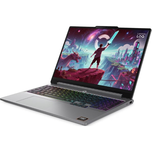 Фото - Ноутбук ігровий Lenovo LOQ 15AHP11 (83TN00BBRA) Luna Grey