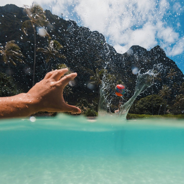 Фото - Тенісний м'яч Waboba ball AZ-107-PG Original Water Bouncing Ball (840001910737)