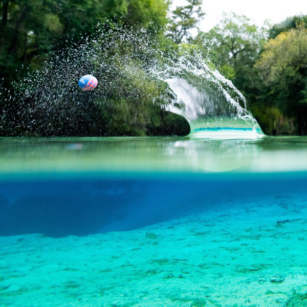 Фото - Тенісний м'яч Waboba ball AZ-107-PG Original Water Bouncing Ball (840001910737)