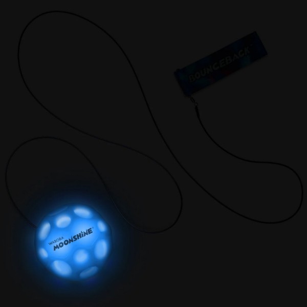 Фото - Игровой мяч Waboba ball 331C04_A LED Bounceback x Returning moon in Blister BLUE (840001933102)