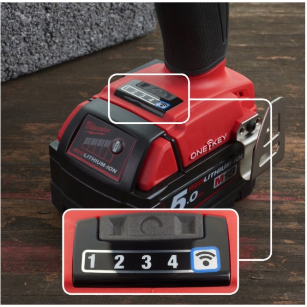 Фото - Гайковерт аккумуляторный Milwaukee 1/2" M18 FUEL ONEIWF12-0 ONE-KEY (4933451153)