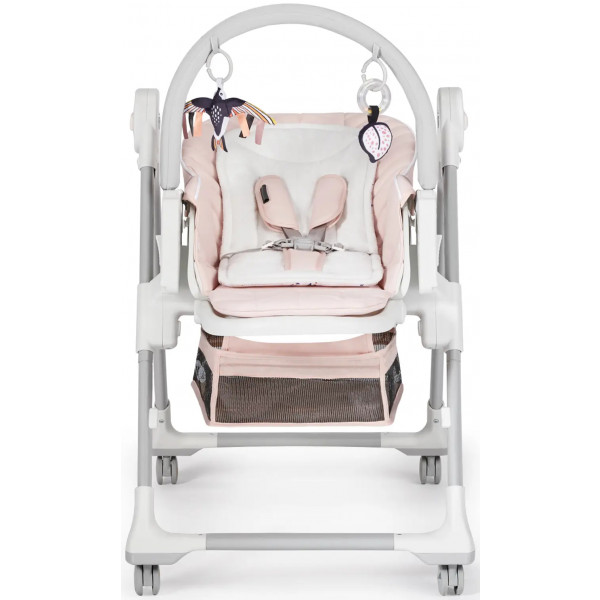 Фото - Стільчик для годування класичний Kinderkraft Lastree Pink (KHLAST00PNK0000)